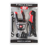 Fishing Pliers 7'' Split Ring Saltwater with 7'' Floating Fish Gripper