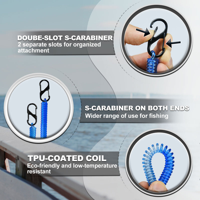 Fishing Coiled Lanyard