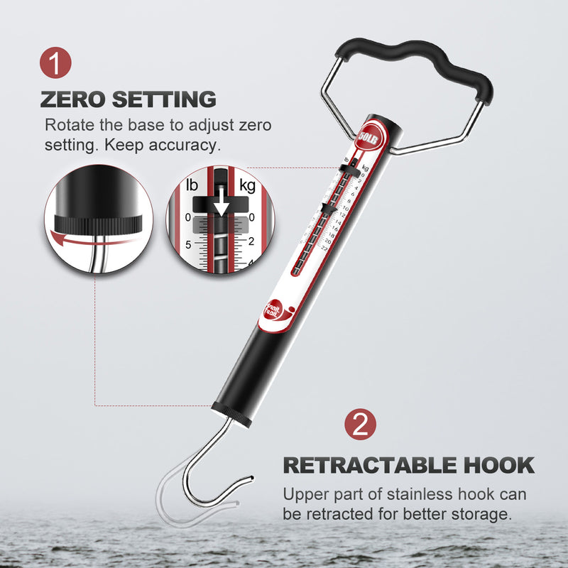 5 lb hook weights Spring Hook Scale – SNAIL TRAIL TECH