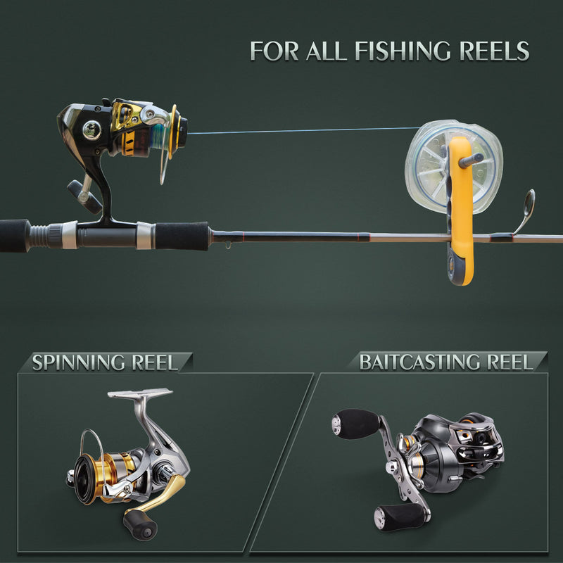 Fishing Line Spooler & Stripper SNAIL TRAIL TECH Fishing Line Spooler & Stripper SNAIL TRAIL TECH